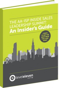 AA-ISP Inside Sales Leadership Summit eBook