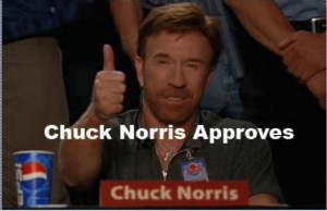 Chuck Norris approves