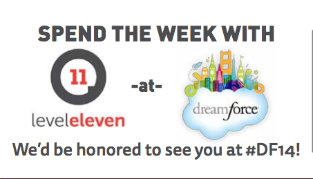LevelEleven at Dreamforce ’14 [Infographic]