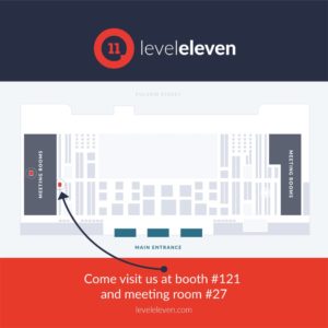 LevelEleven Booth Dreamforce 2017